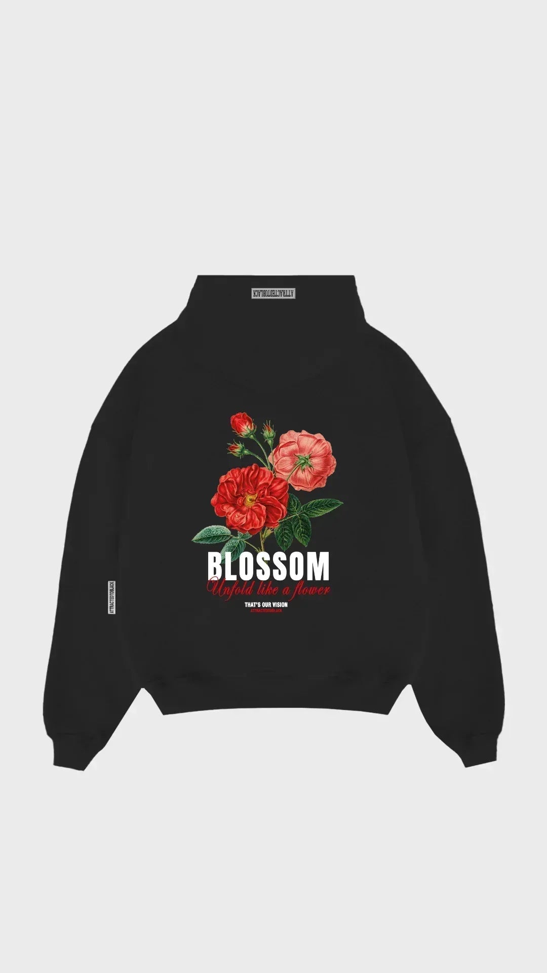 The Flourish Hoodie - Attractedtoblack