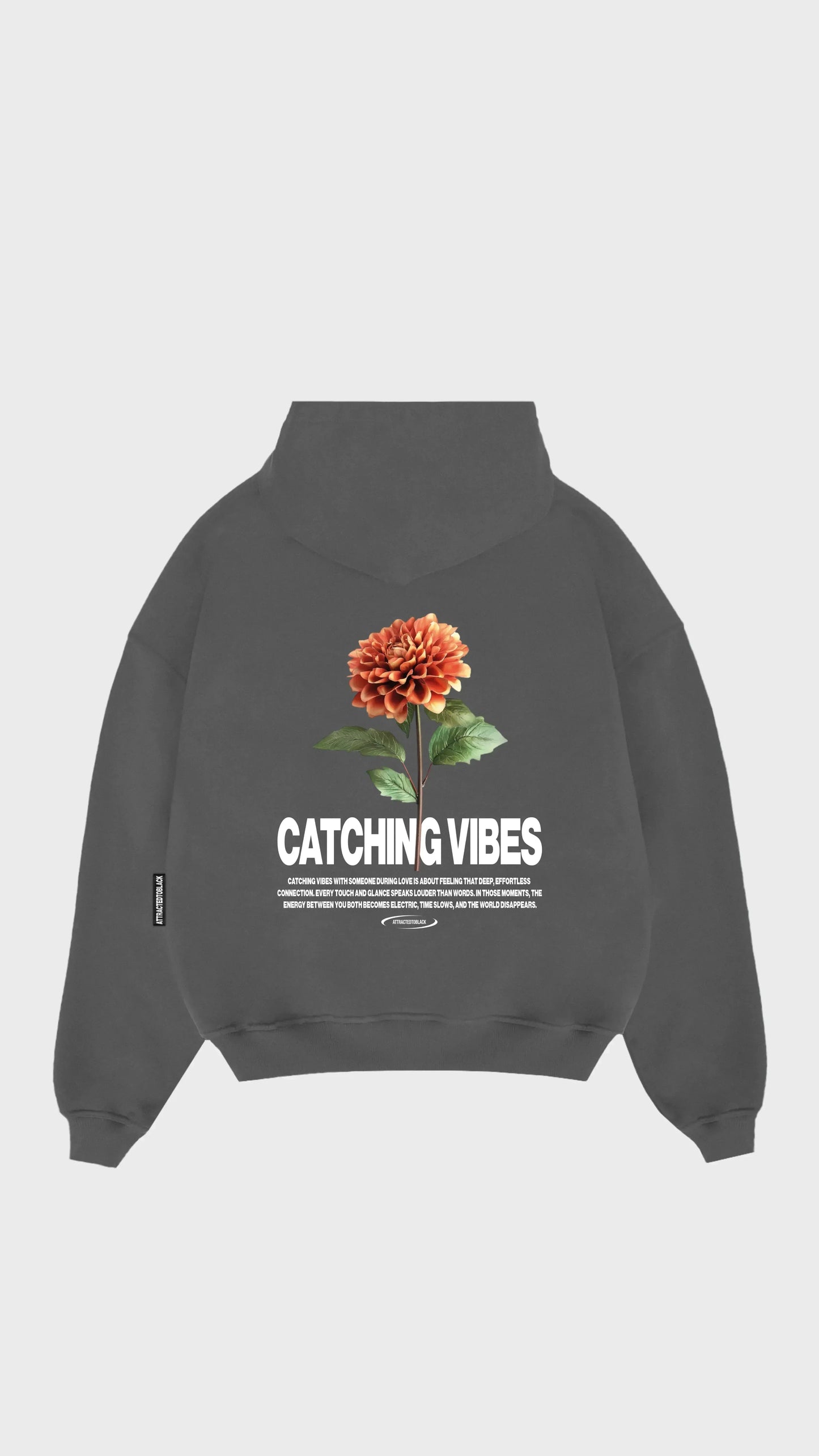 The Good vibes Hoodie - Attractedtoblack