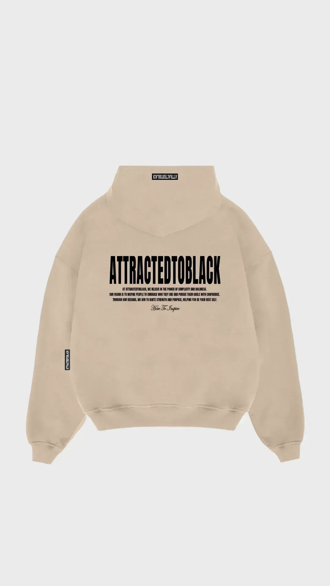 The Power Hoodie - Attractedtoblack