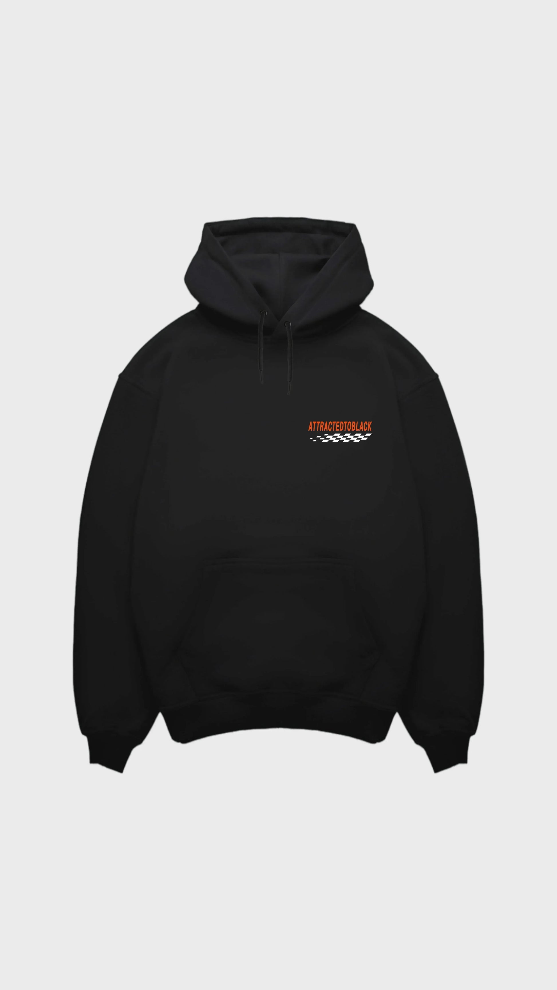 The Finish Regular Hoodie - Attractedtoblack
