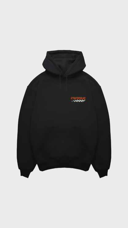 The Fast Track Regular Hoodie - Attractedtoblack