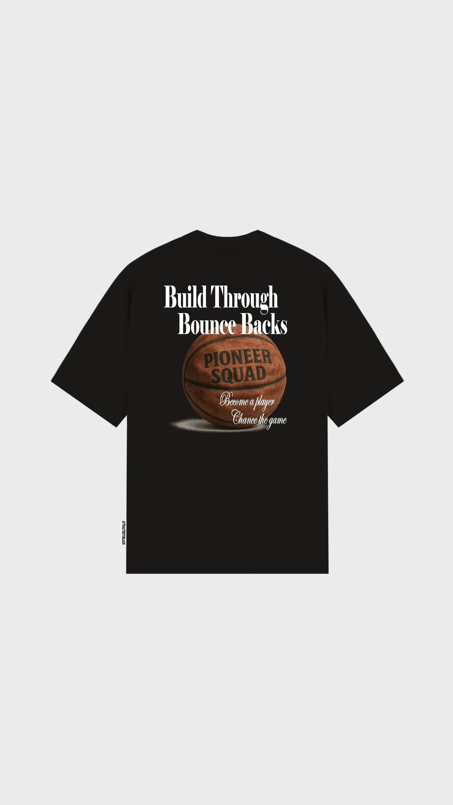 The Player Oversized Tee - Attractedtoblack