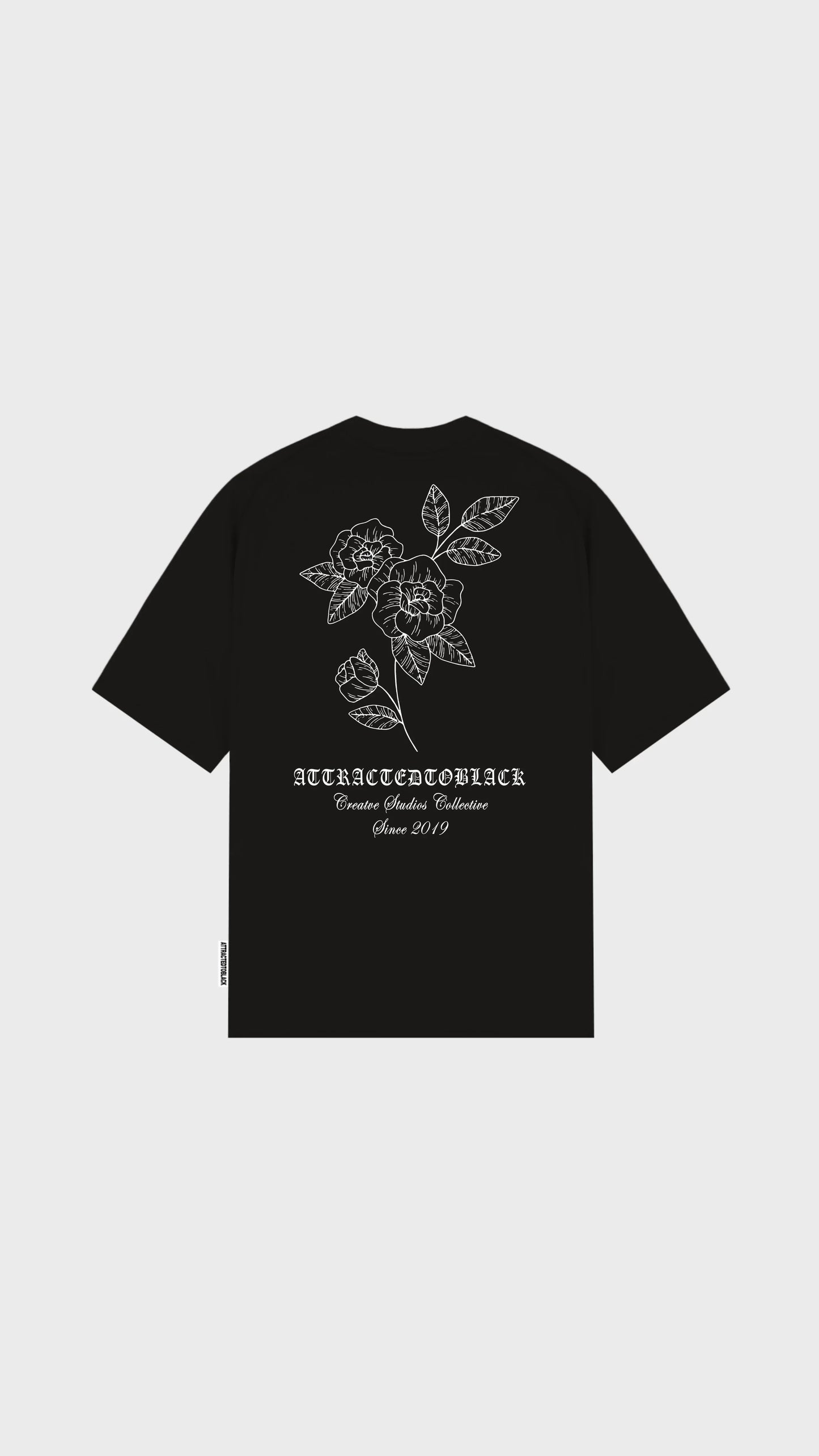 The Creative Space Oversized Tee - Attractedtoblack