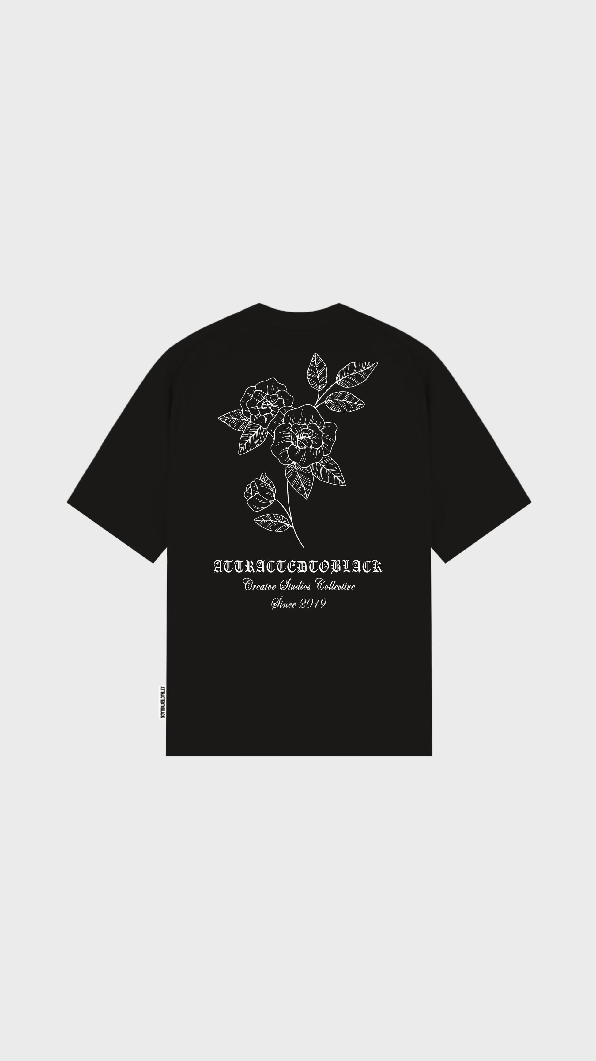 The Creative Space Oversized Tee - Attractedtoblack