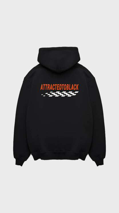The Fast Track Regular Hoodie - Attractedtoblack