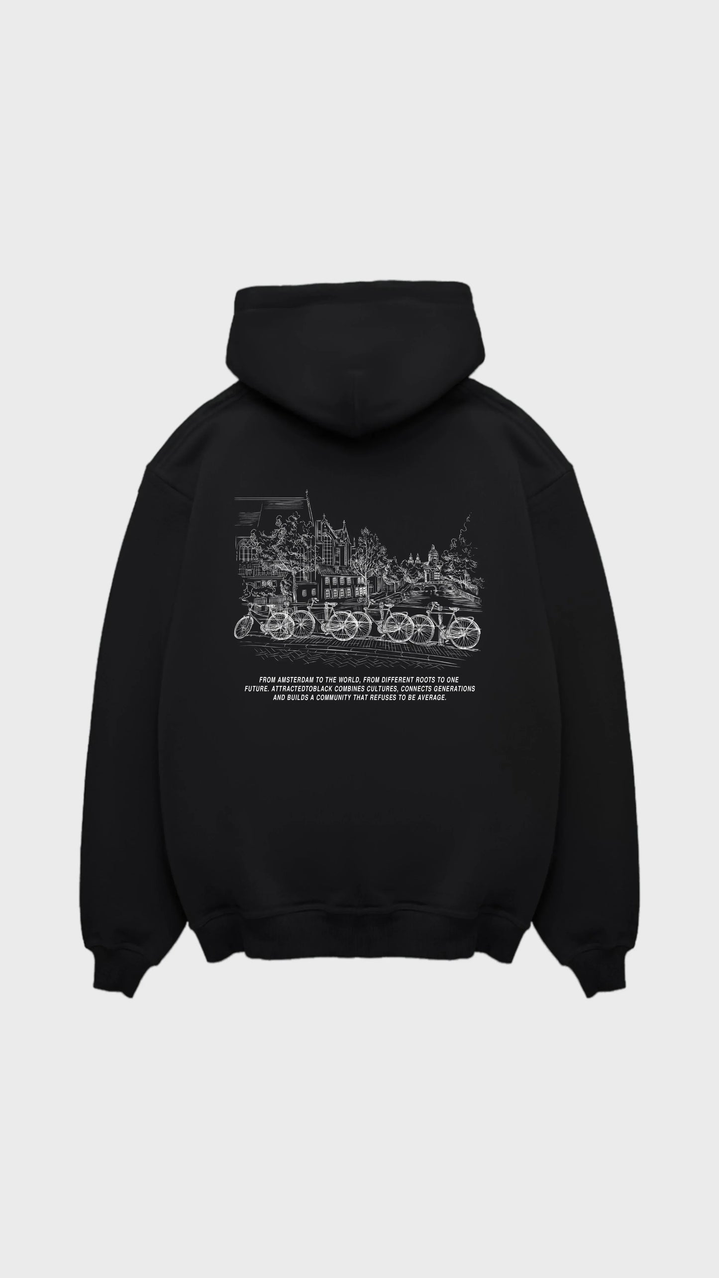 The To The Moon Regular Hoodie - Attractedtoblack