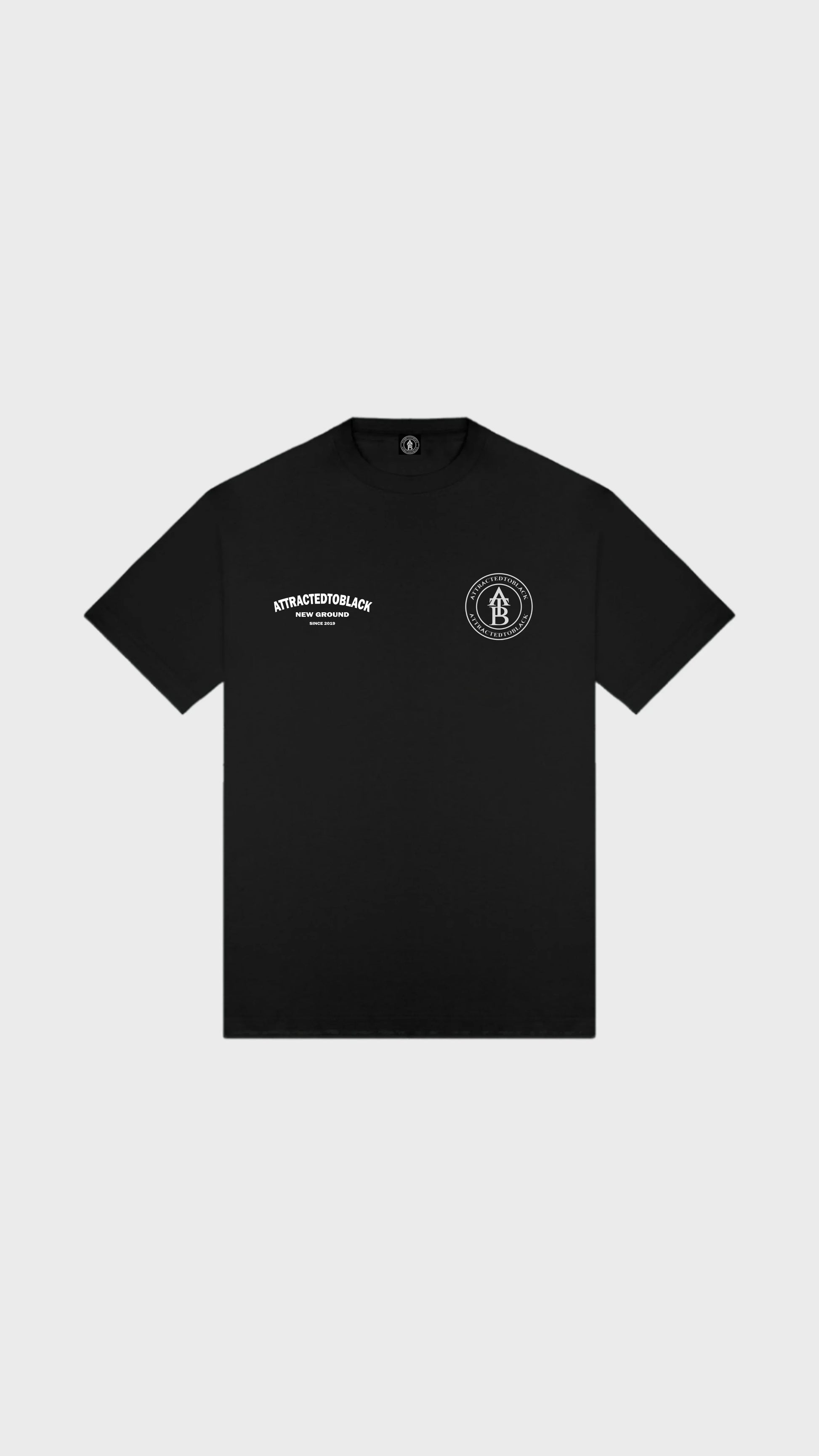 The New Ground Curve Tee - Attractedtoblack