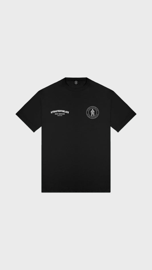 The New Ground Curve Tee - Attractedtoblack