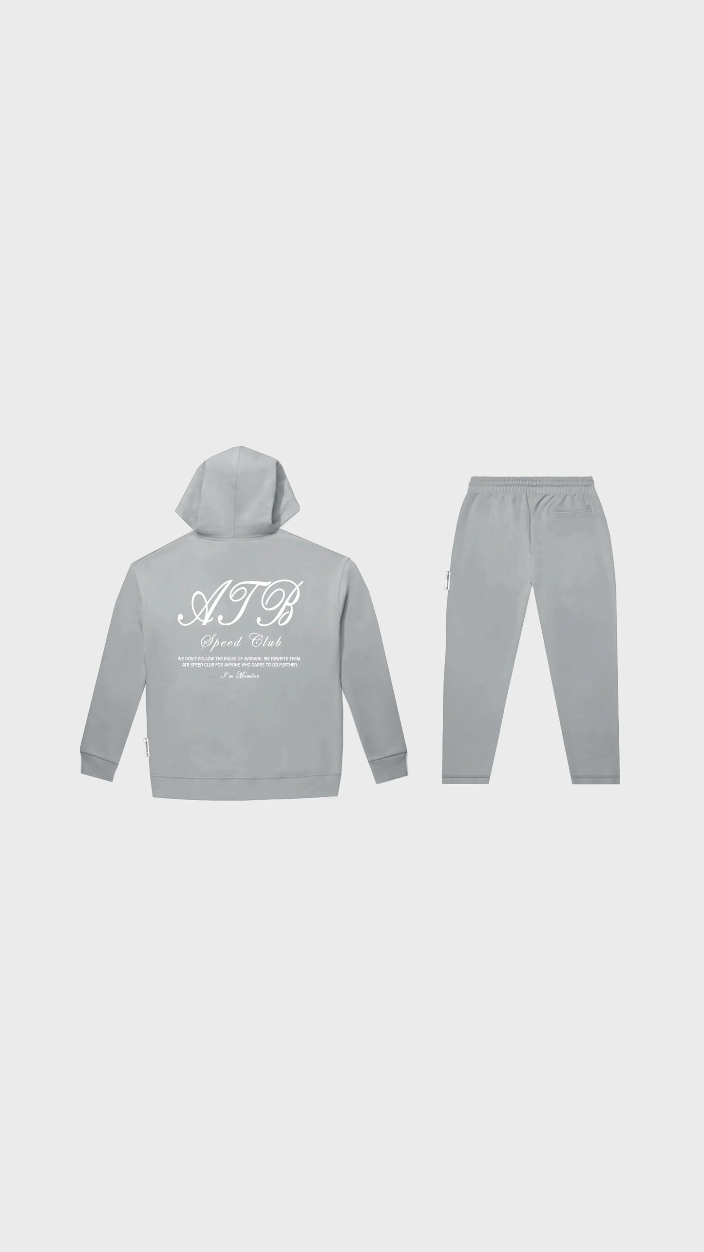 The Speed Club Tracksuit - Attractedtoblack
