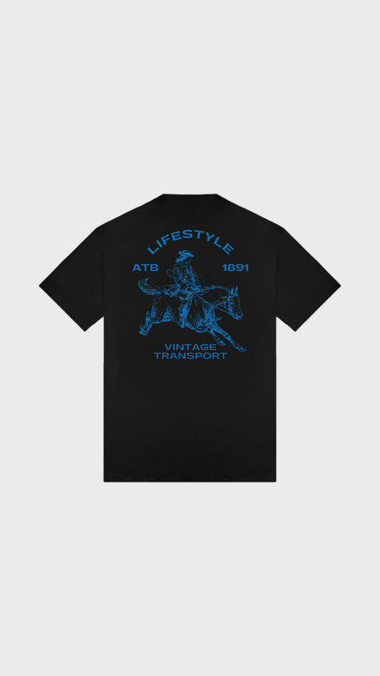 The Vintage Transport Tee - Attractedtoblack