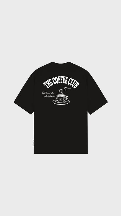 The Coffee Club Oversized Tee - Attractedtoblack
