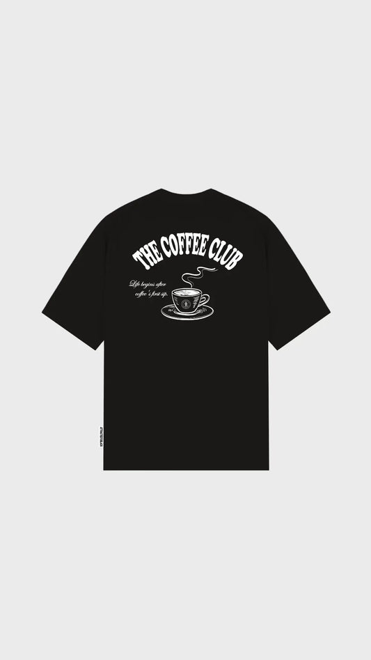 The Coffee Club Oversized Tee - Attractedtoblack