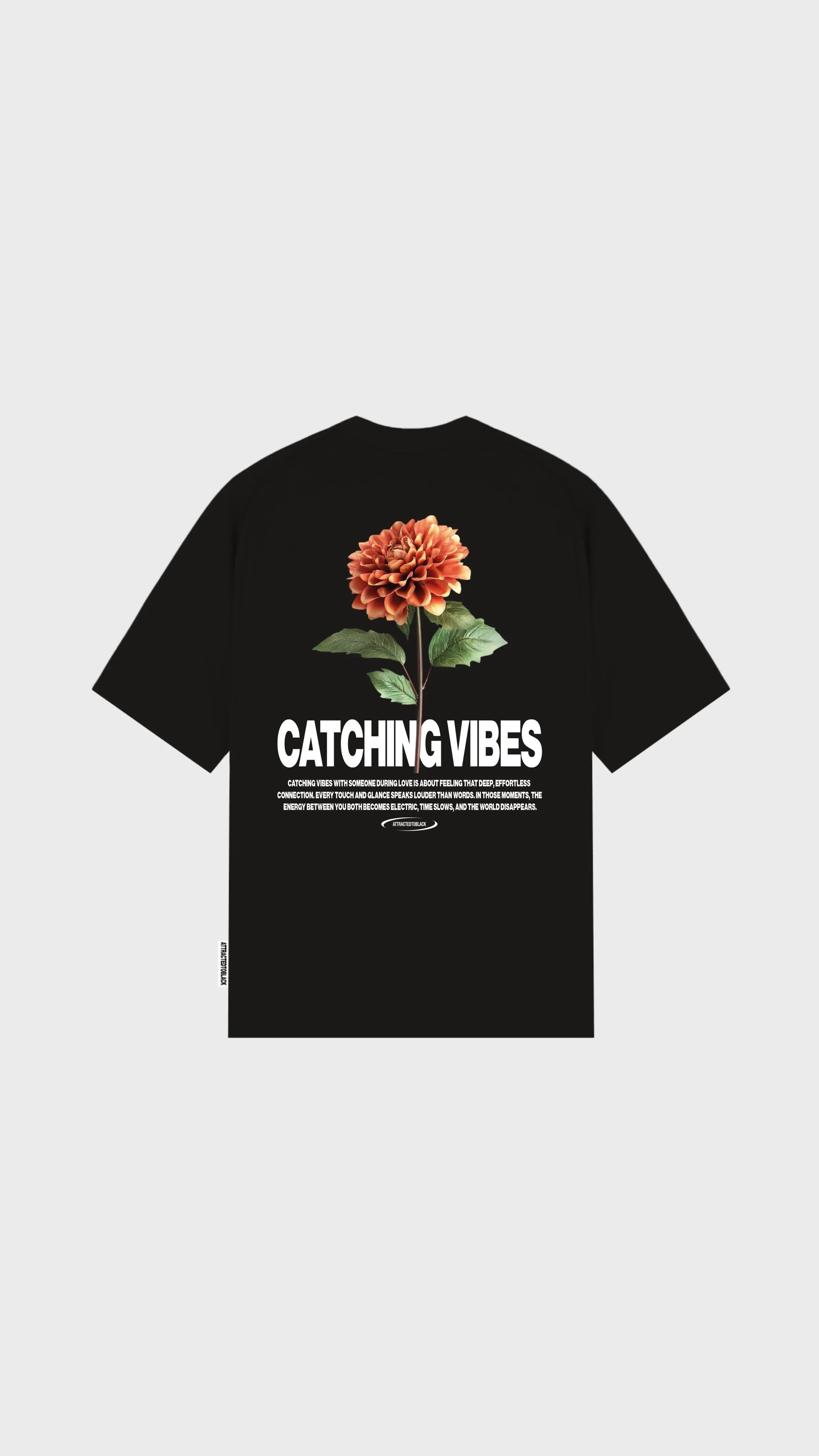 The Catching Vibes Oversized Tee - Attractedtoblack