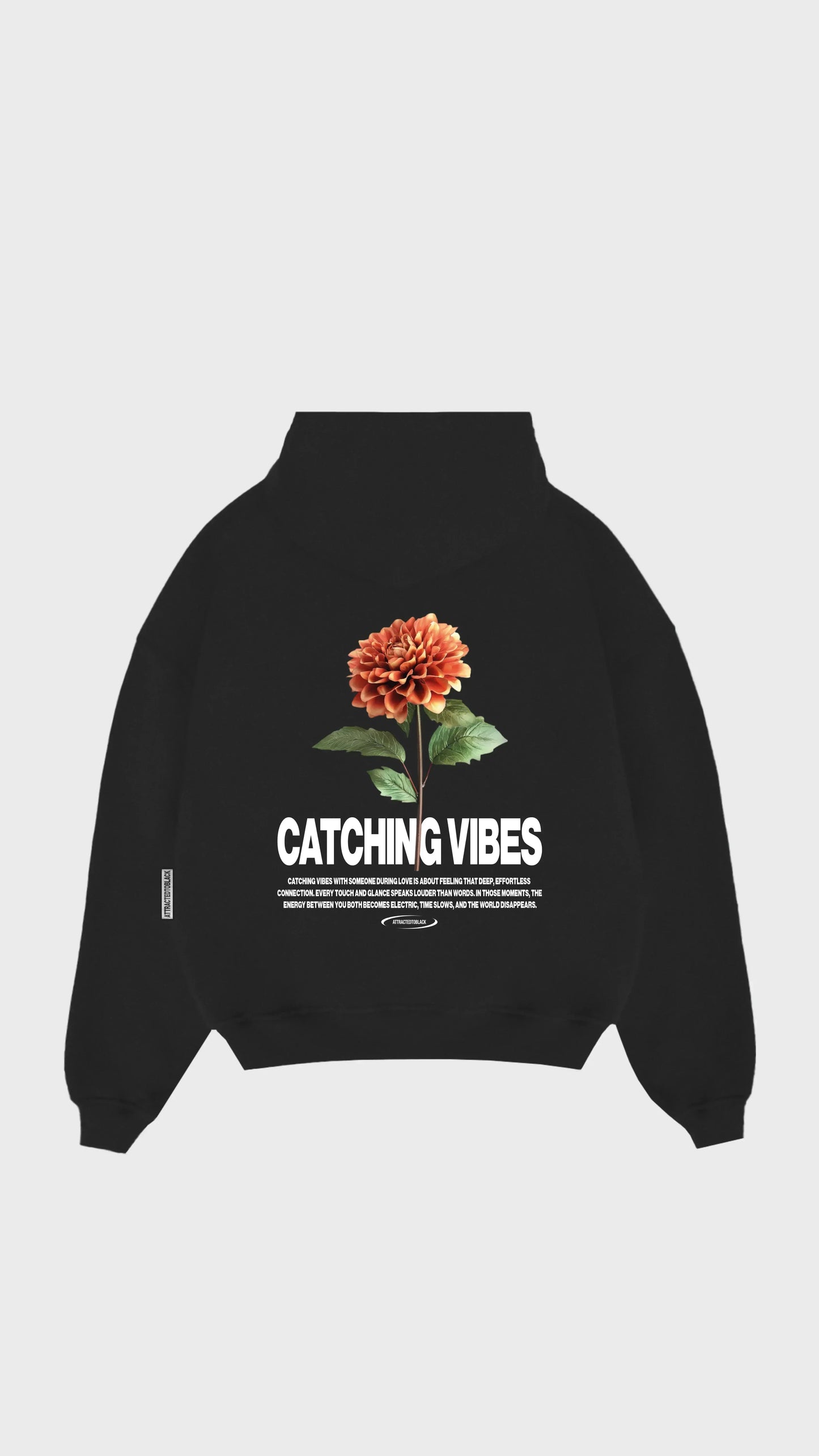 The Catching Vibes Hoodie - Attractedtoblack