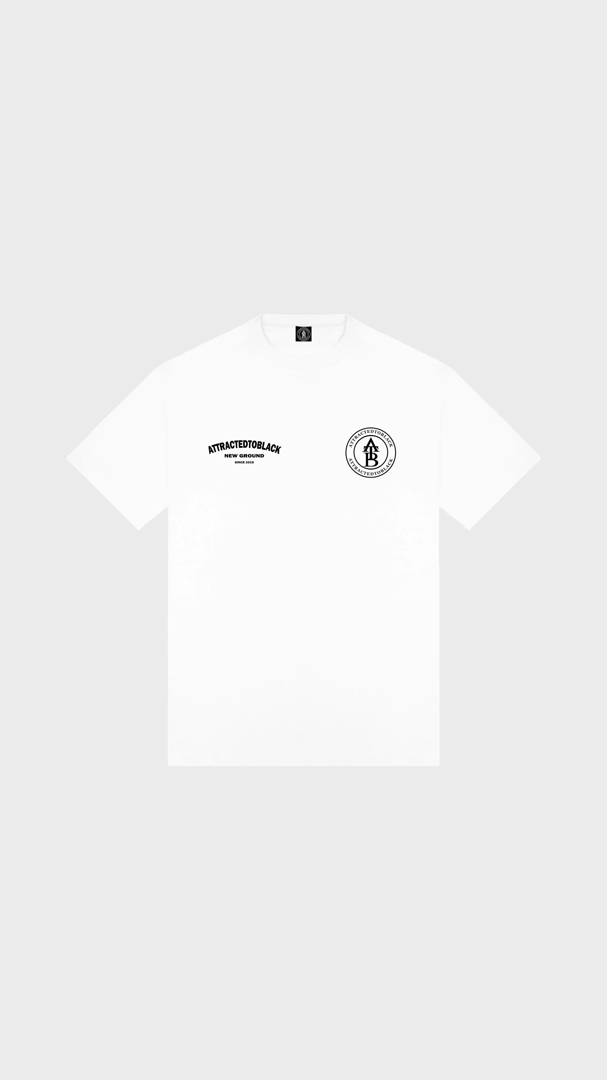 The New Ground Curve Tee - Attractedtoblack