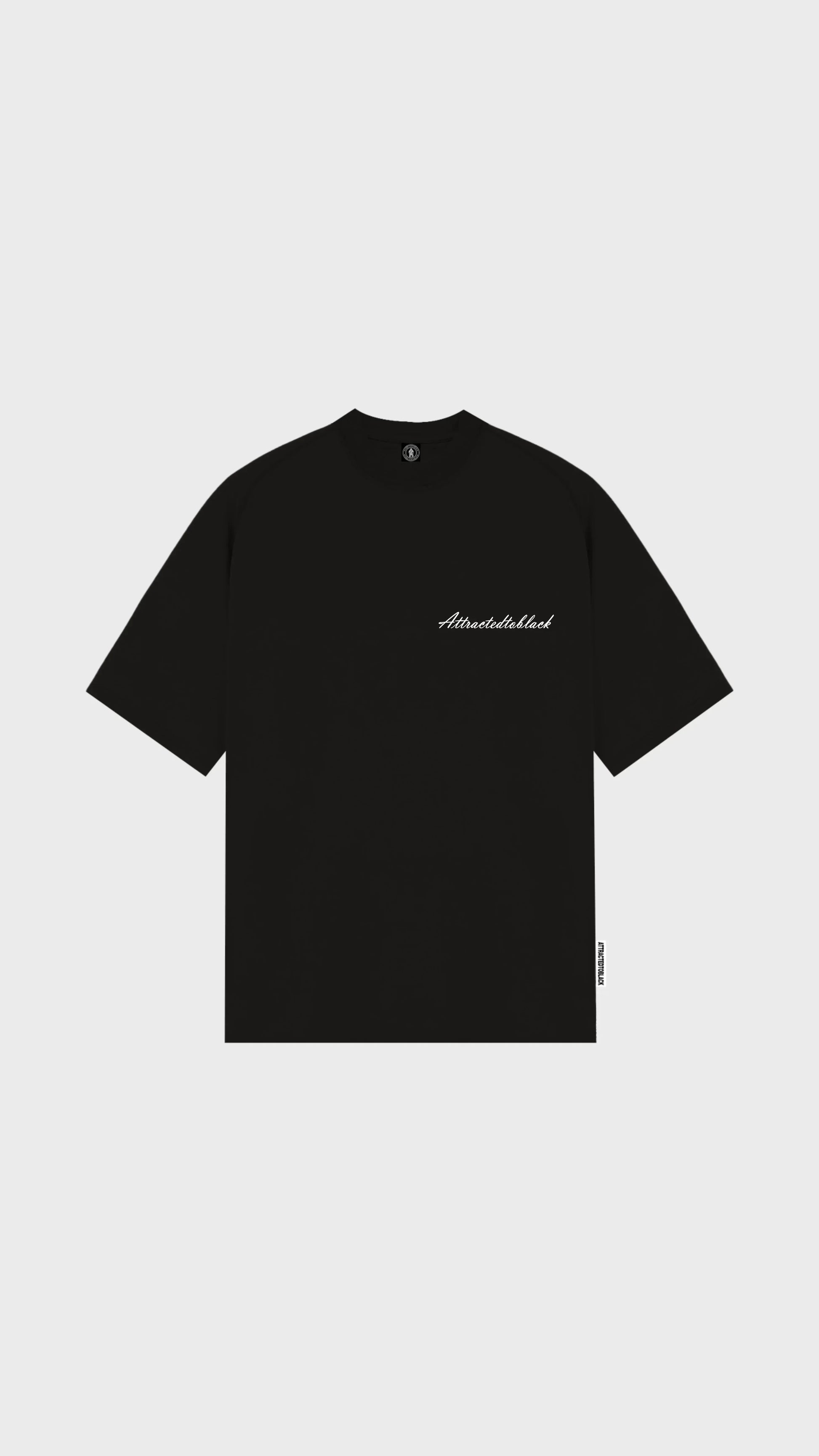 The Sketch Line Oversized Tee - Attractedtoblack