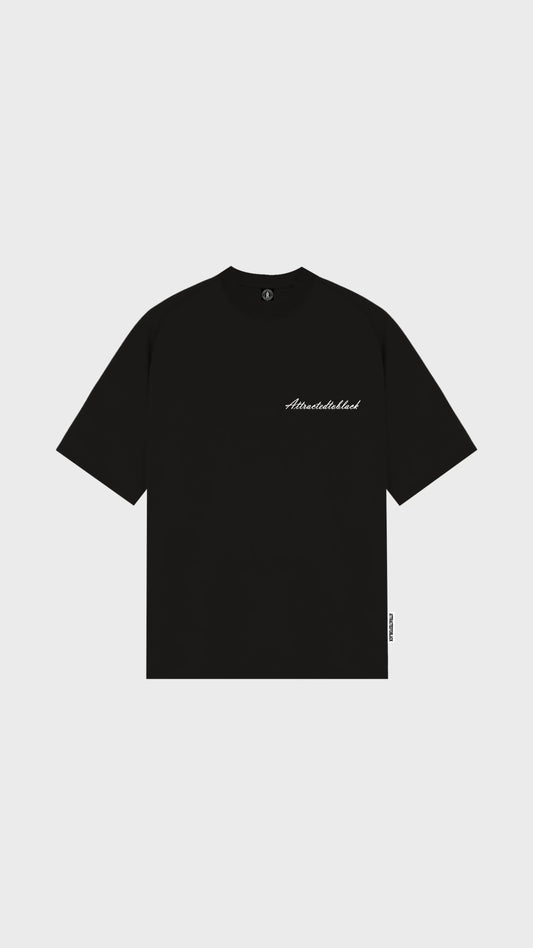 The Sketch Line Oversized Tee - Attractedtoblack