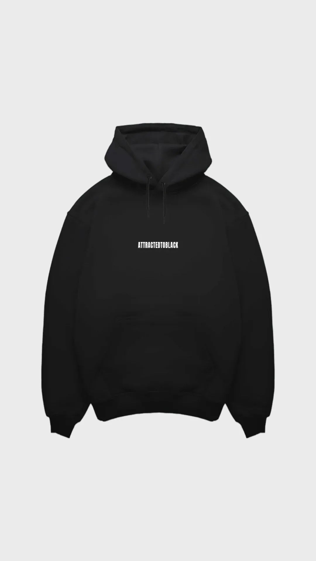 The Flourish Regular Hoodie - Attractedtoblack