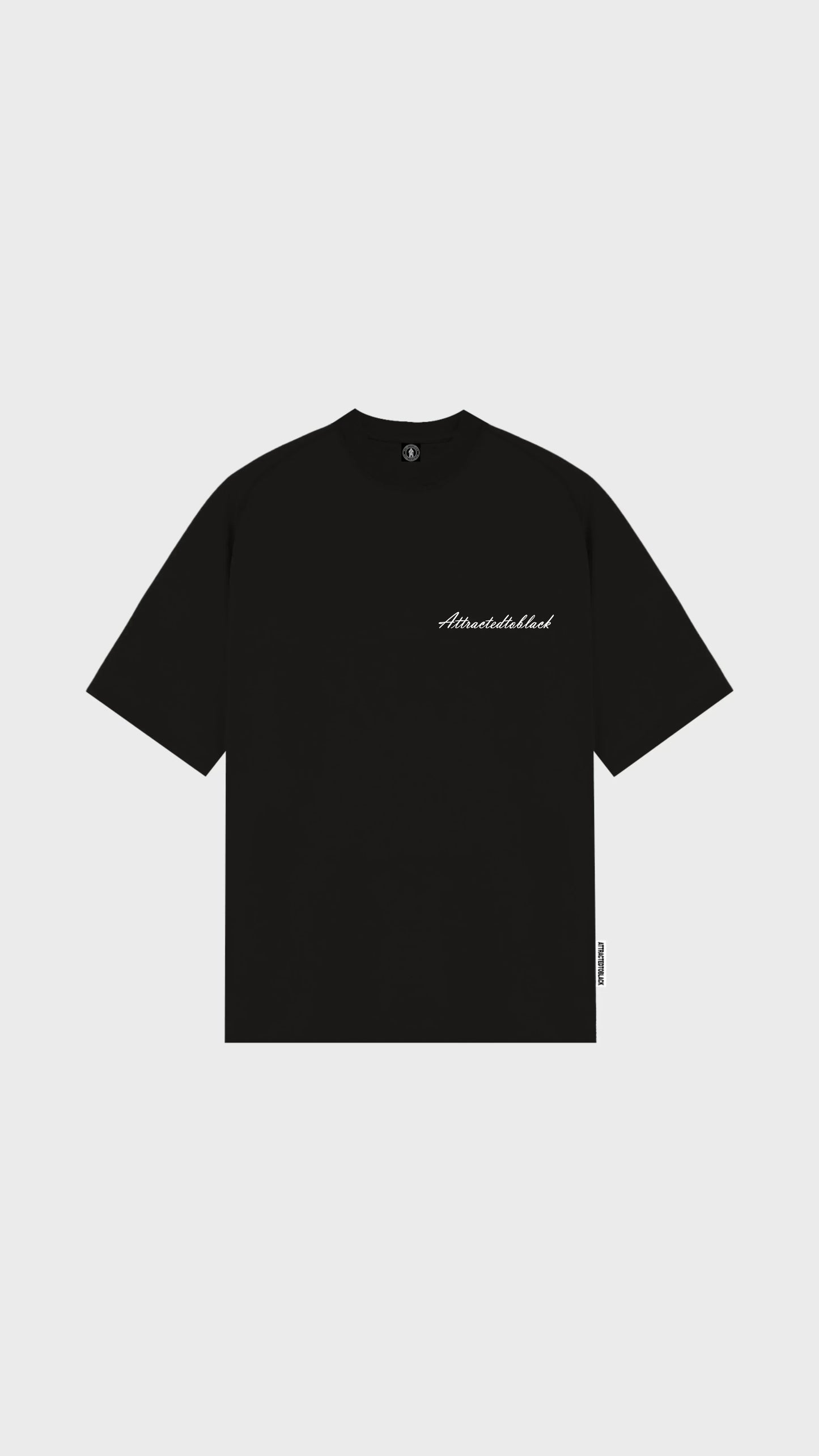 The Fine Liner Oversized Tee - Attractedtoblack