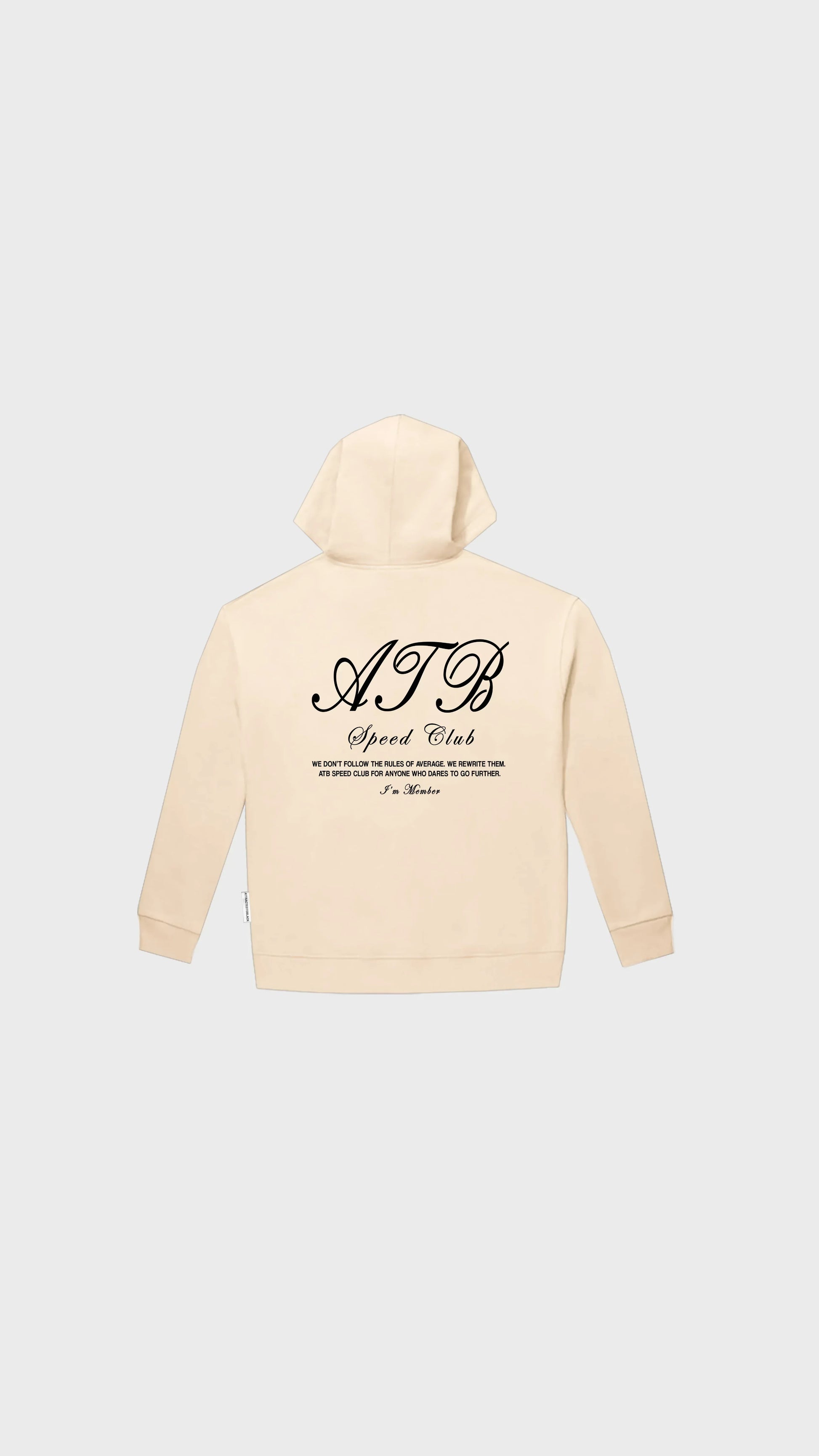 The Speed Club Zip Hoodie - Attractedtoblack