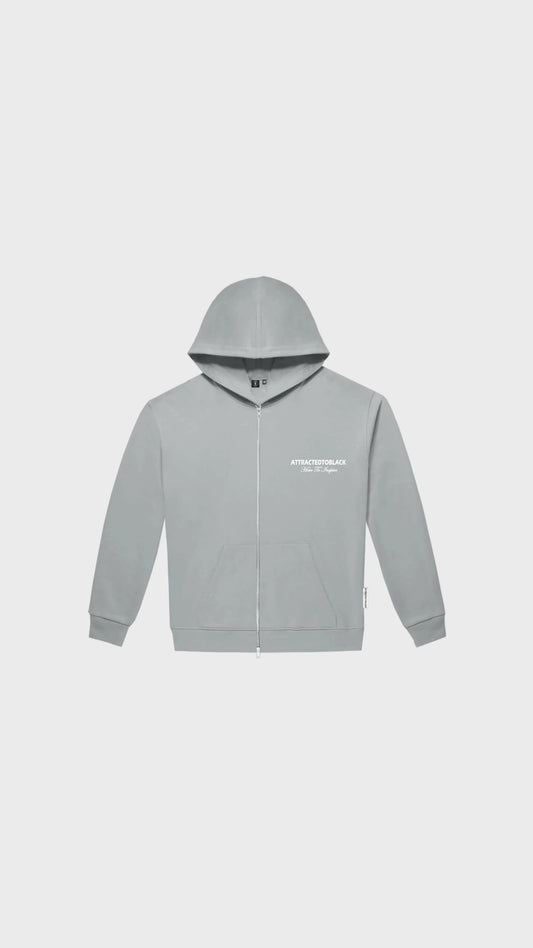 The Velocity Crew Zip Hoodie - Attractedtoblack