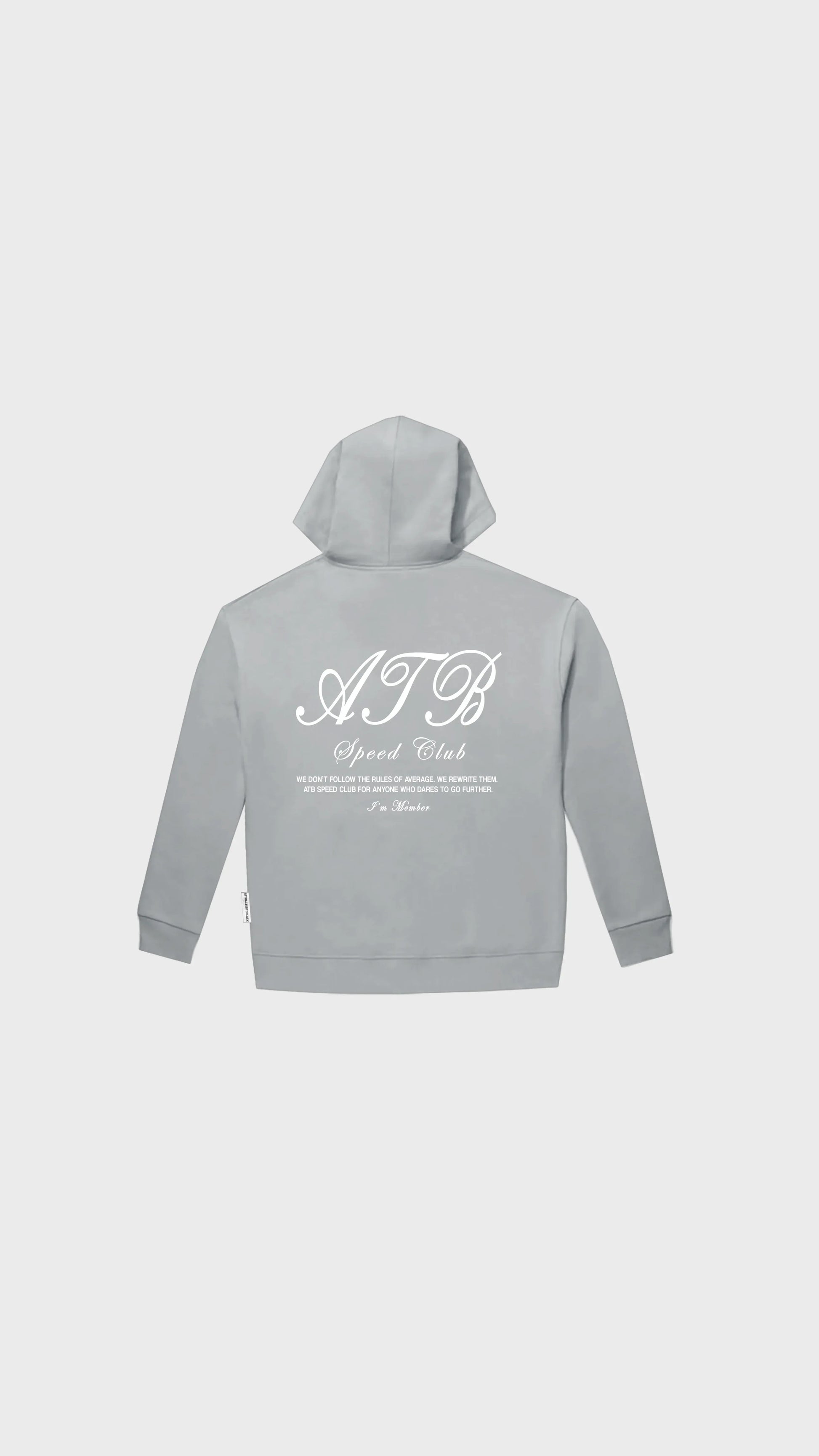 The Speed Club Zip Hoodie - Attractedtoblack