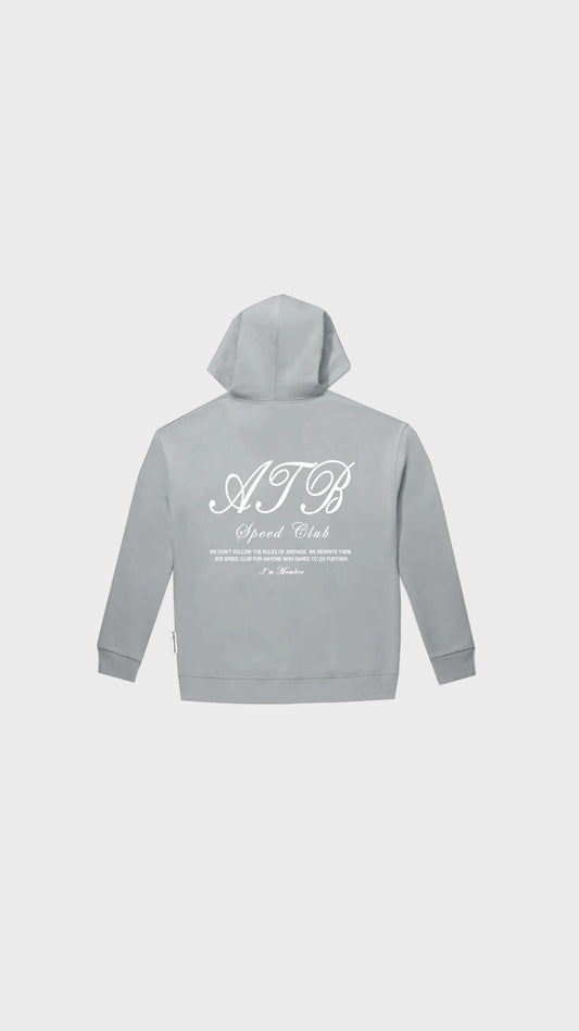 The Speed Club Zip Hoodie - Attractedtoblack