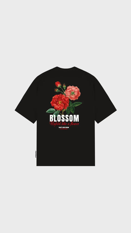 The Blossom Oversized Tee - Attractedtoblack