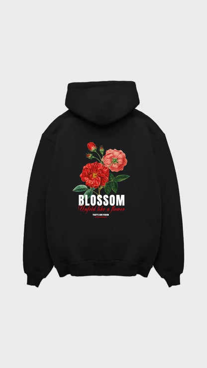 The Flourish Regular Hoodie - Attractedtoblack