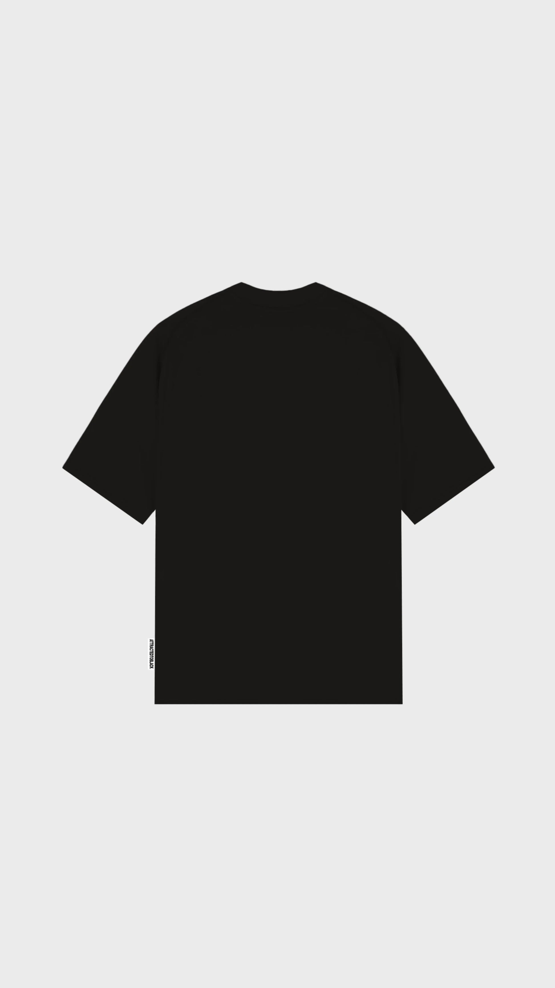 The Sketch Line Oversized Tee - Attractedtoblack