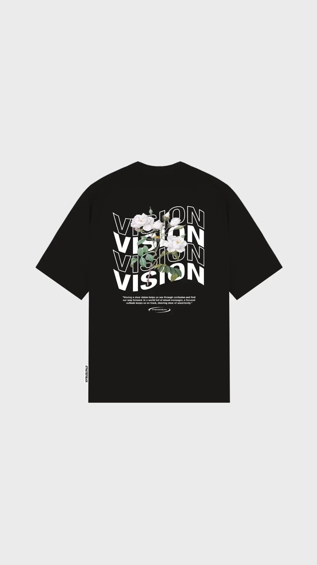 The Perspective Oversized Tee - Attractedtoblack