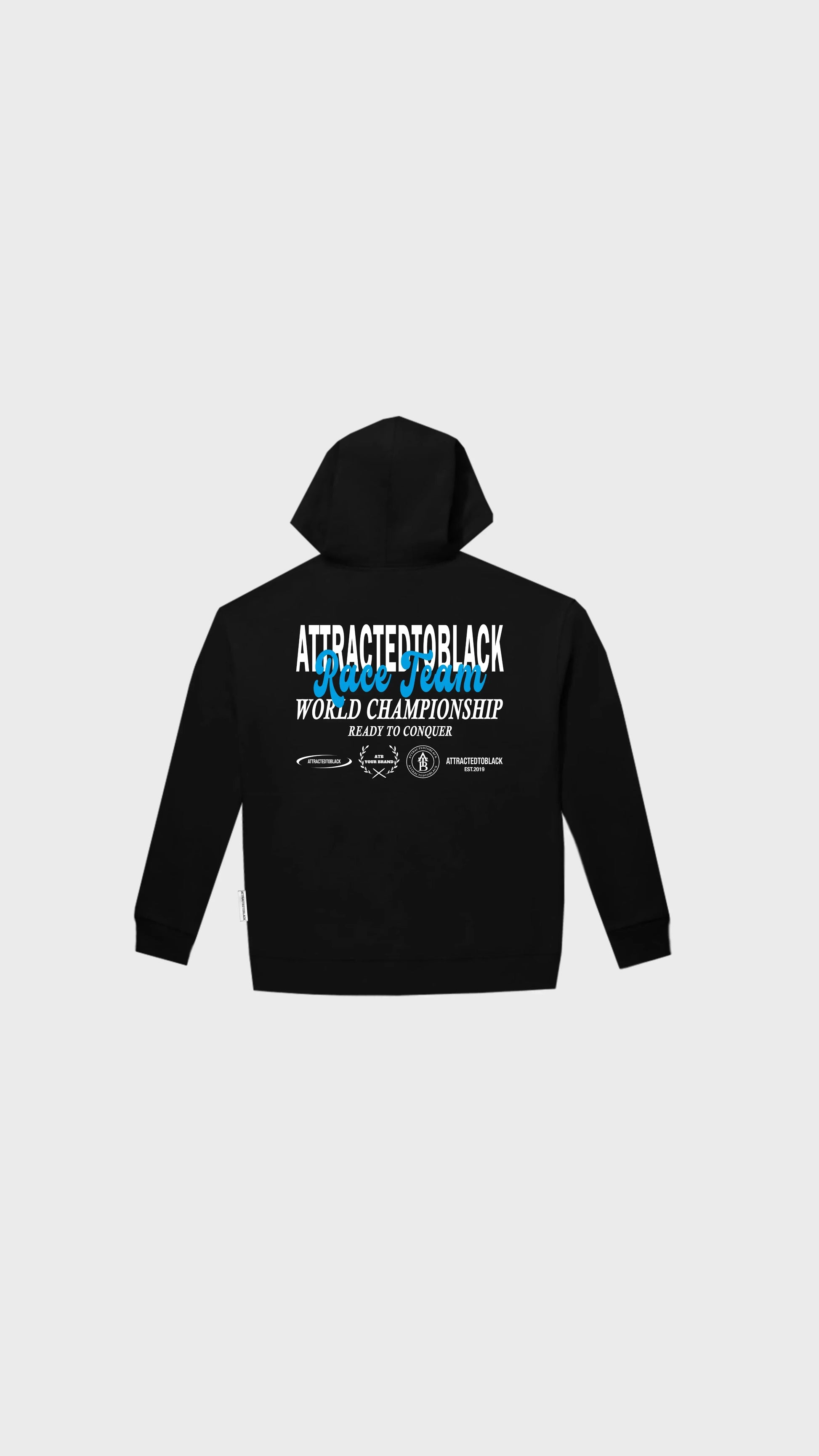 The Global Champion Zip Hoodie - Attractedtoblack