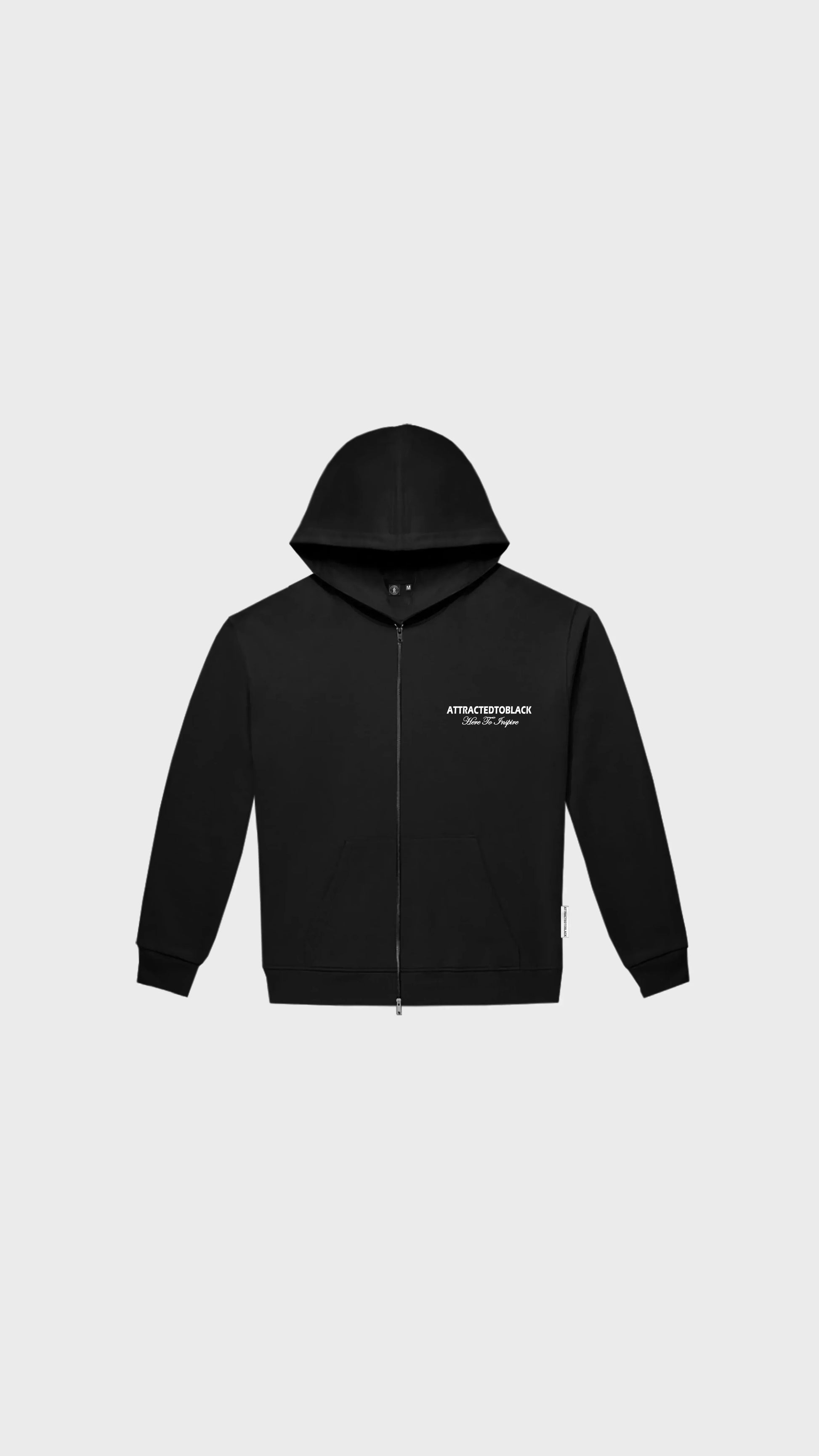 The Speed Club Zip Hoodie - Attractedtoblack