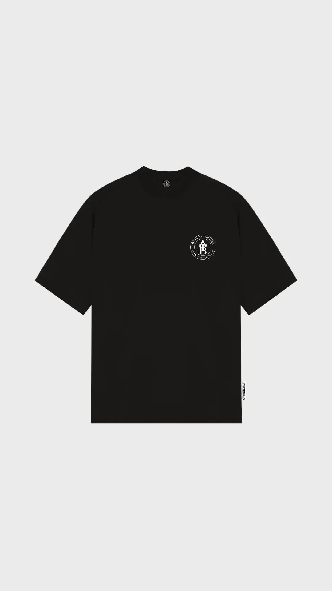 The Effort Oversized Tee - Attractedtoblack