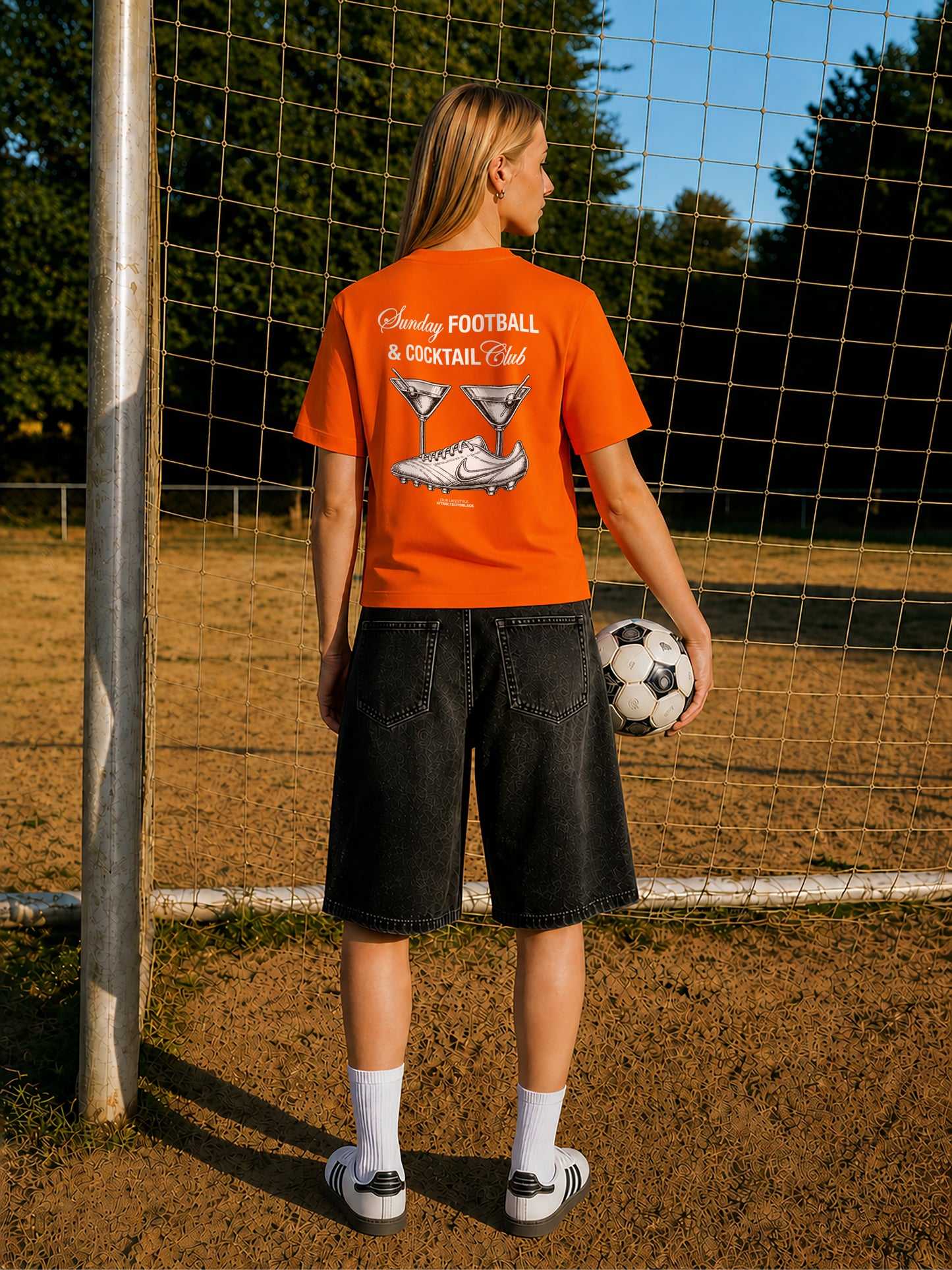 The Football & Cocktail Tee
