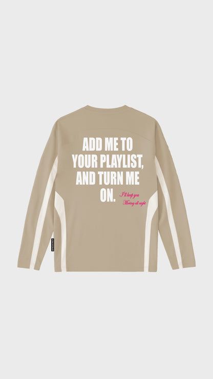 The Playlist Longsleeve - Attractedtoblack