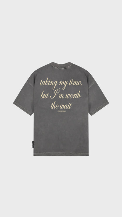 The Worth Oversized Tee - Attractedtoblack