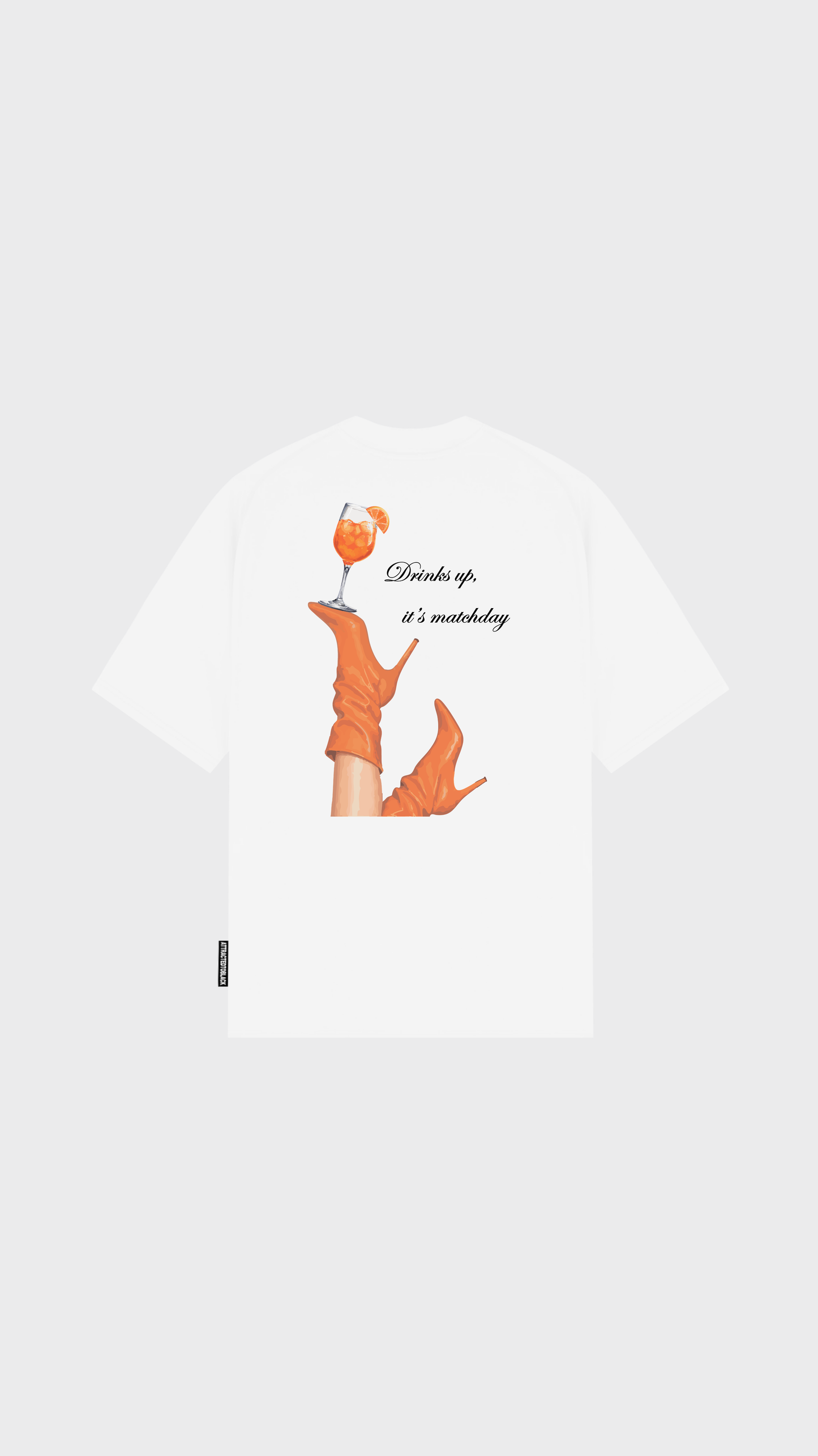 The Matchday Oversized Tee - Attractedtoblack