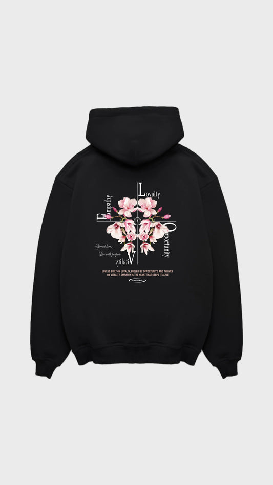The Heartfelt Regular Hoodie - Attractedtoblack