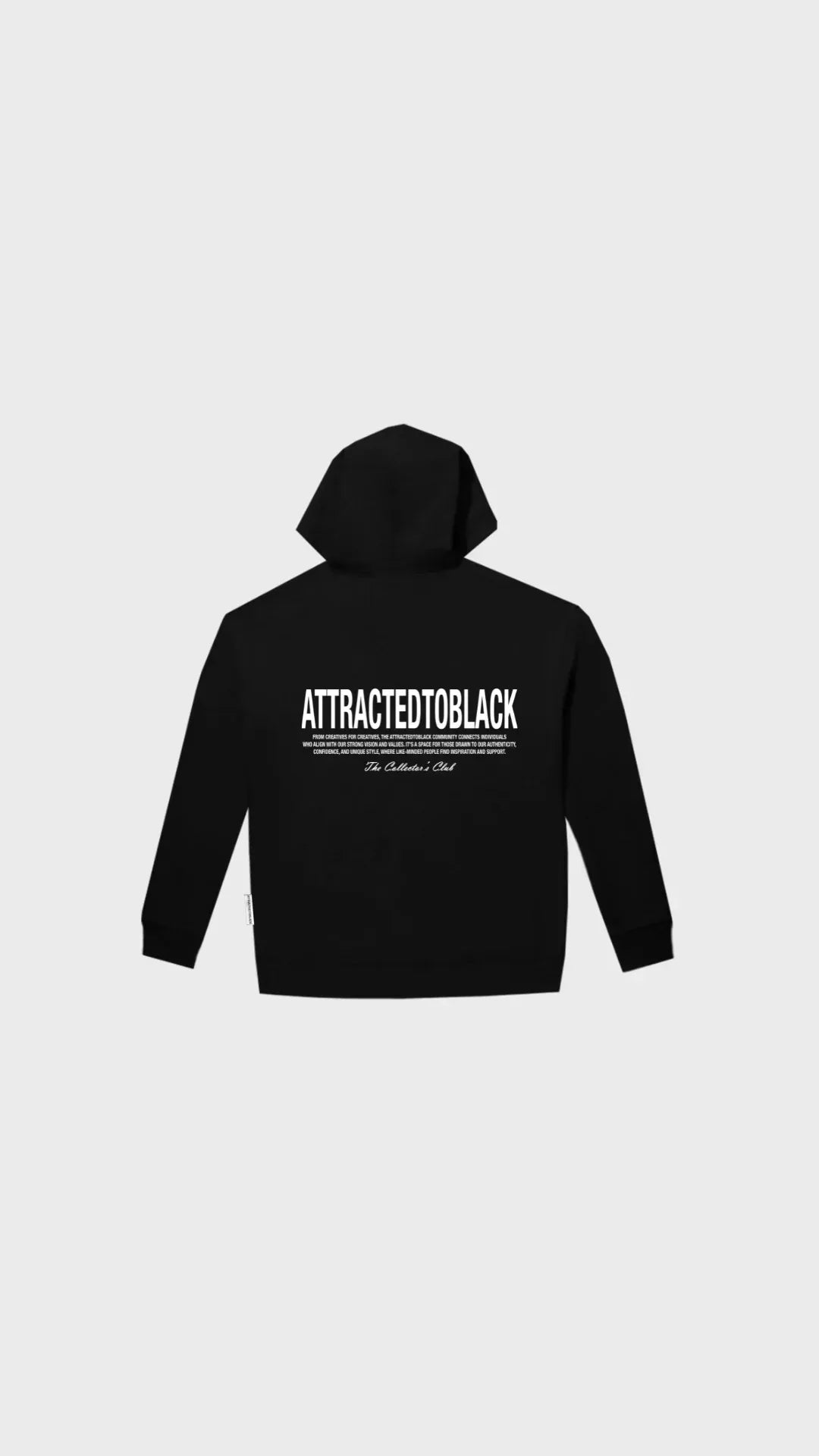 The Collectors Zip Hoodie - Attractedtoblack