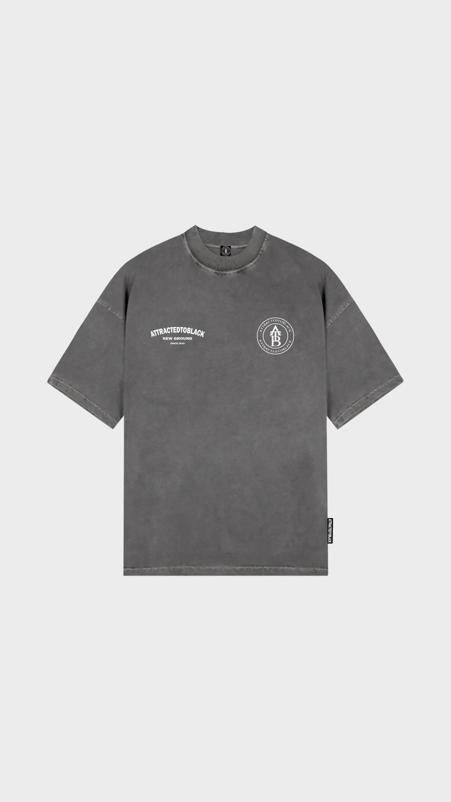 The Fresh Start Curve Oversized Tee - Attractedtoblack