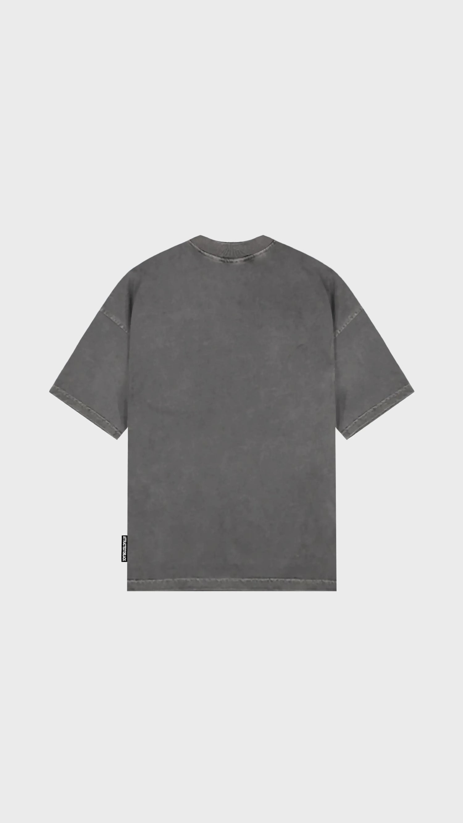 The New Ground Curve Oversized Tee - Attractedtoblack