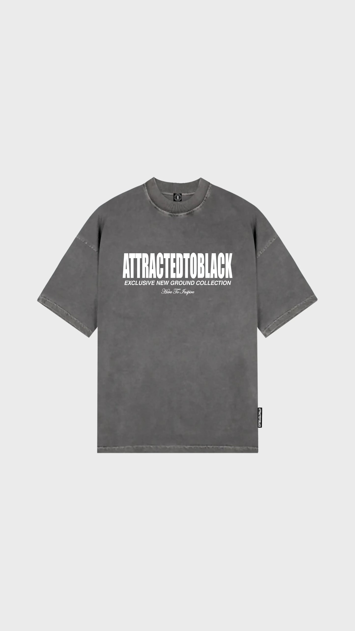 The Ground Chest Oversized Tee - Attractedtoblack