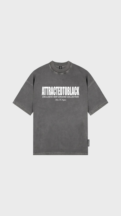 The Ground Chest Oversized Tee - Attractedtoblack