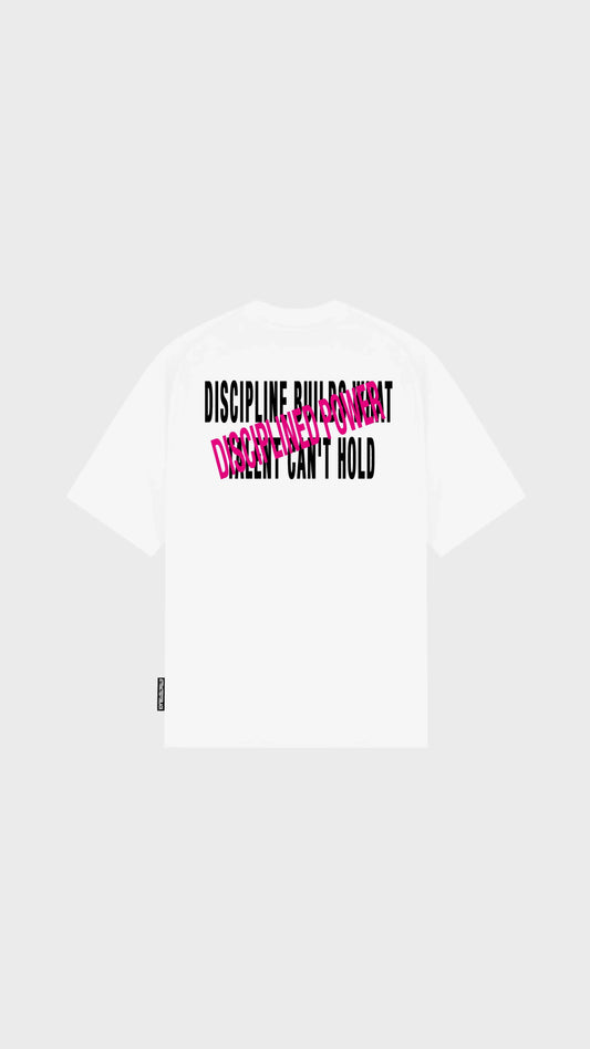 The Disciplined Power Oversized Tee - Attractedtoblack