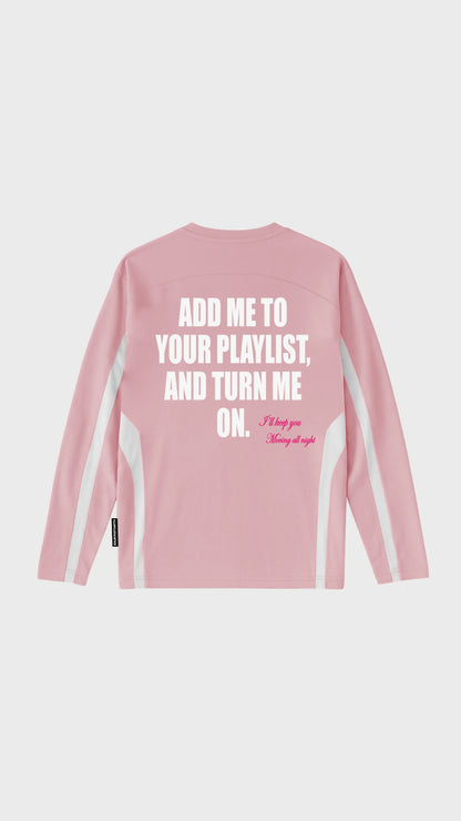 The Playlist Longsleeve - Attractedtoblack