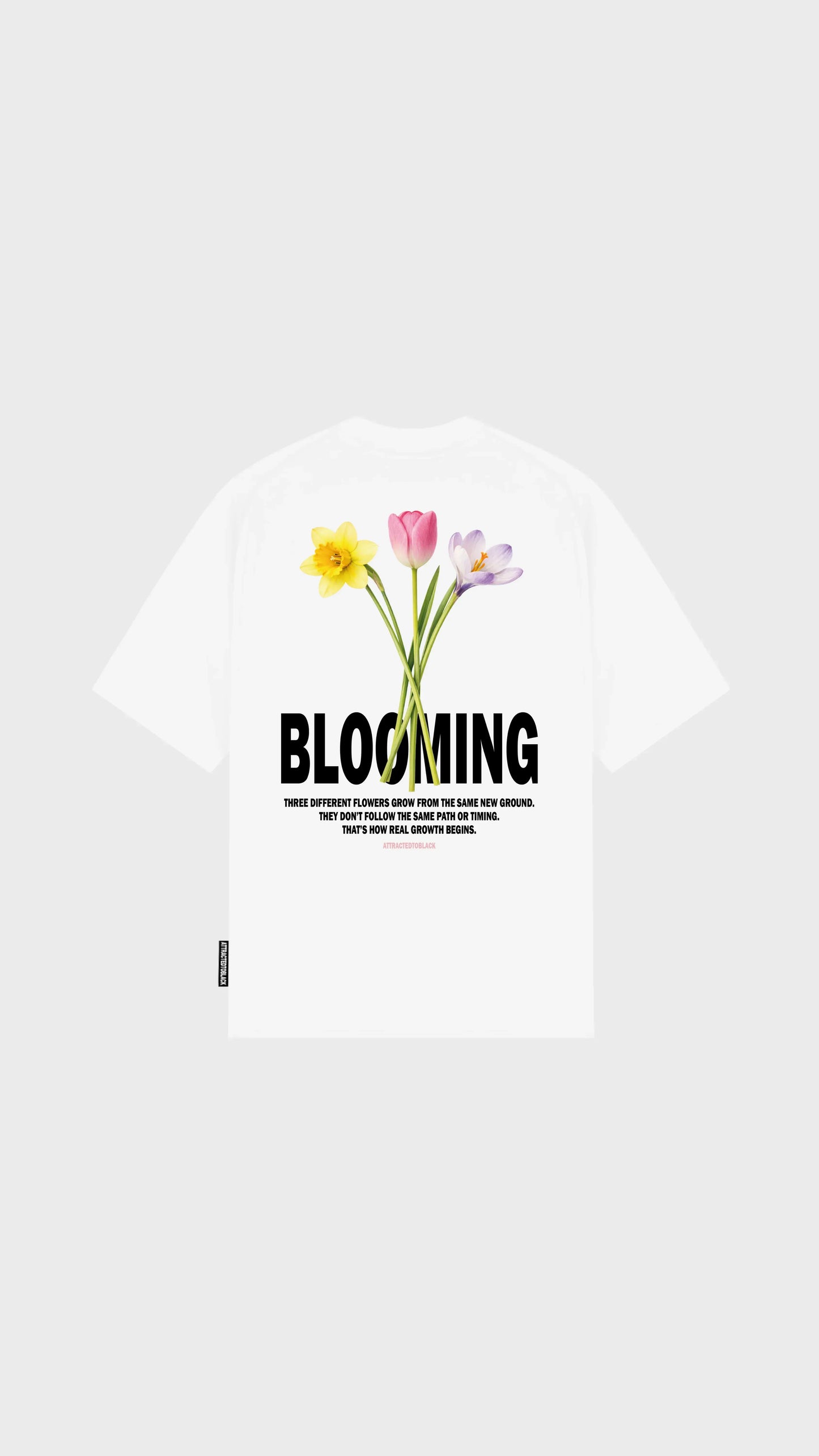 The Growing Oversized Tee - Attractedtoblack