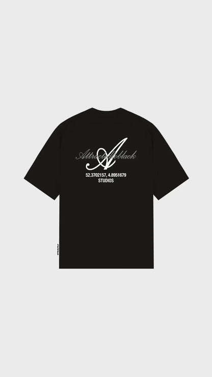 The Written Oversized Tee - Attractedtoblack