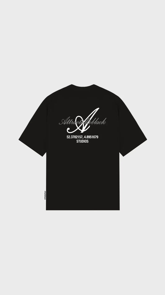 The Written Oversized Tee - Attractedtoblack