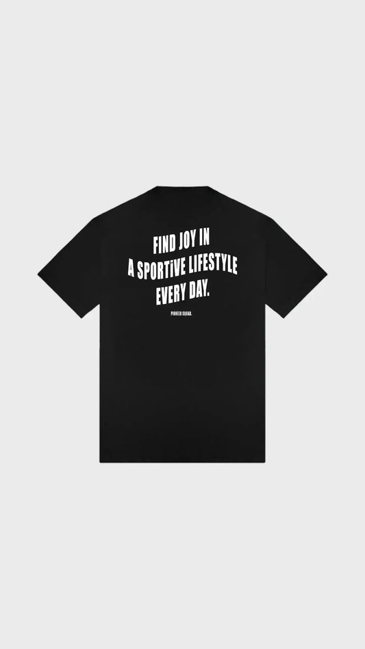 The Active Lifestyle Tee - Attractedtoblack